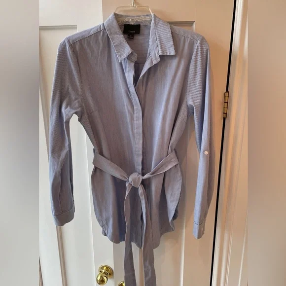 Super cute button down shirt Size M Lumiere brand - Picture 1 of 6
